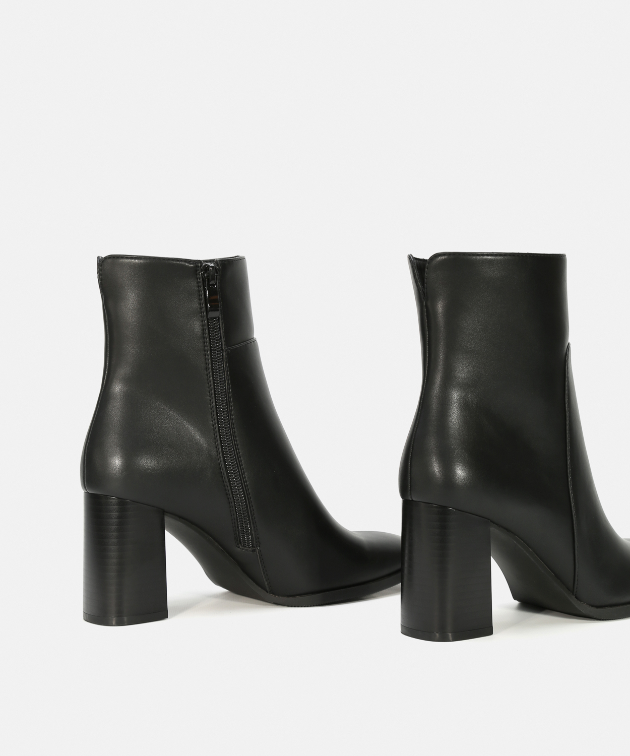 Botines b&aacute;sicos tac&oacute;n madera image number null